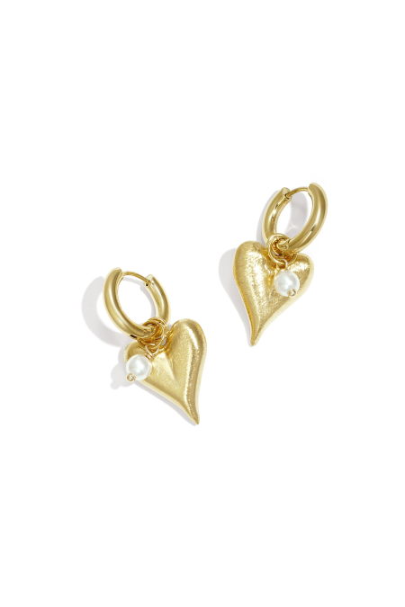 Boucles d'oreilles pendantes en forme de cœur, série simple et décontractée pour le quotidien, bijoux pour femmes