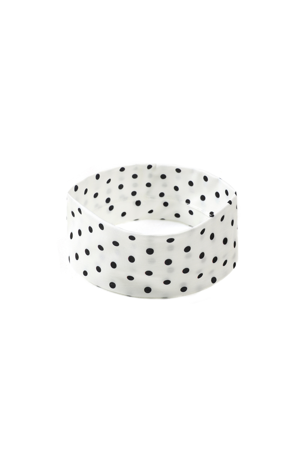 Bandeaux À Pois En Polyester Décontracté, Accessoires Du Quotidien Image2