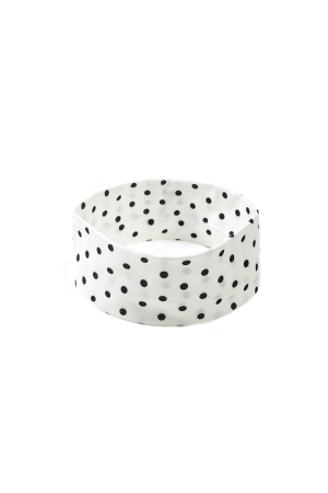 Bandeaux À Pois En Polyester Décontracté, Accessoires Du Quotidien h5 Image2