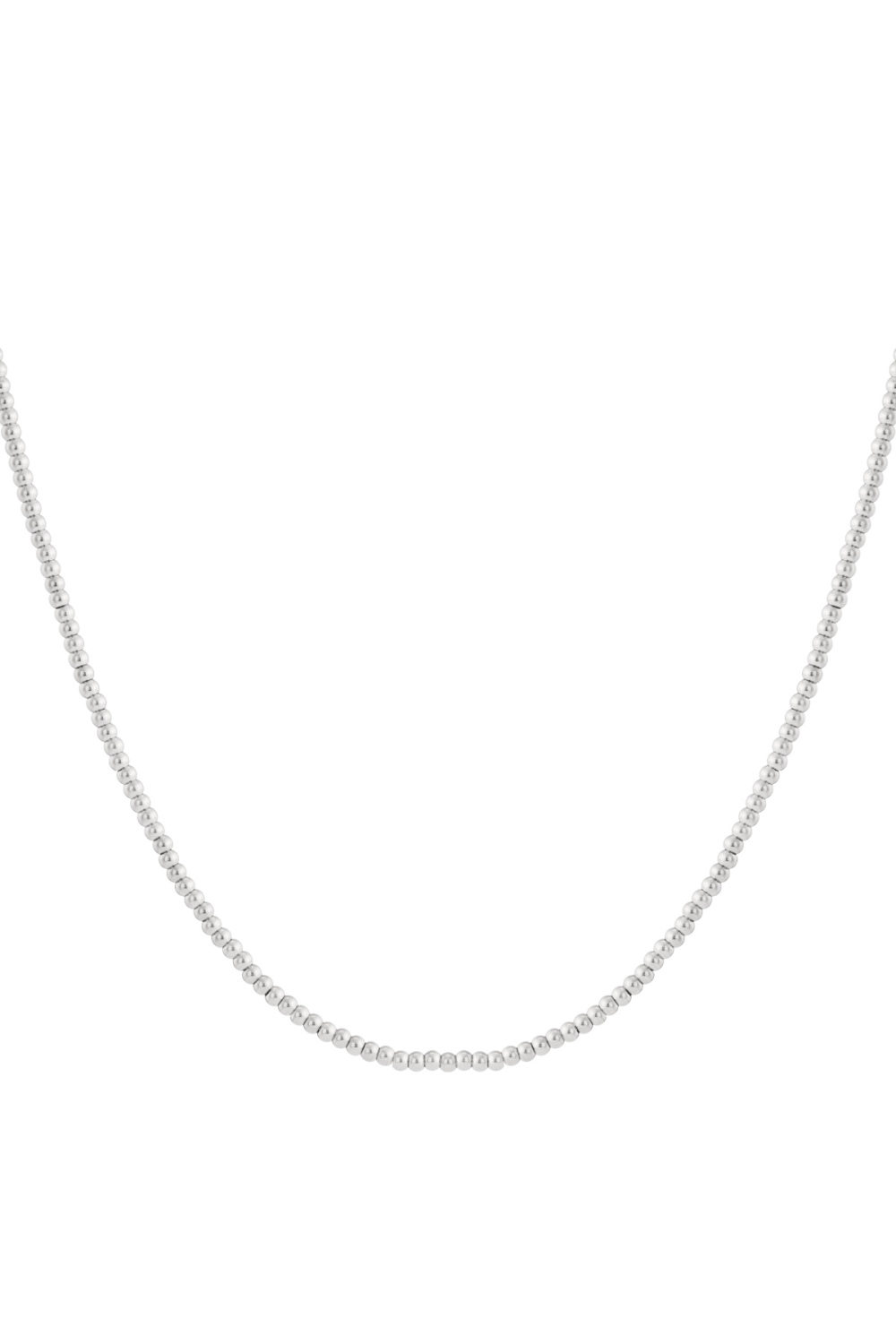 Collier De Perles Solides - 4 Mm Image3