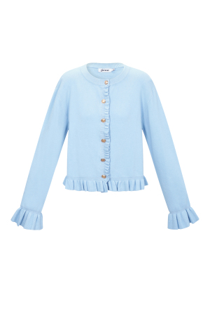 Le Cardigan À Volants Affectueux h5 Image13