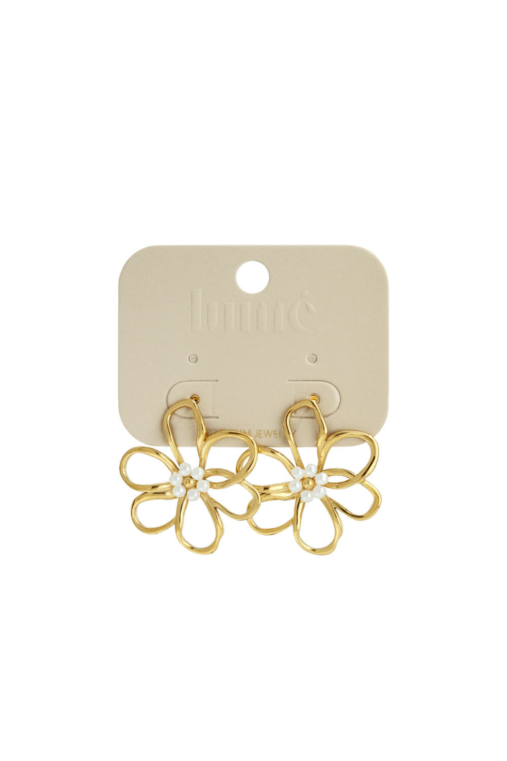 Boucles D'Oreilles À Tige En Acier Inoxydable, Série Fleur, Décontractée, Simple Et Quotidienne, Bijoux Pour Femmes h5Image4