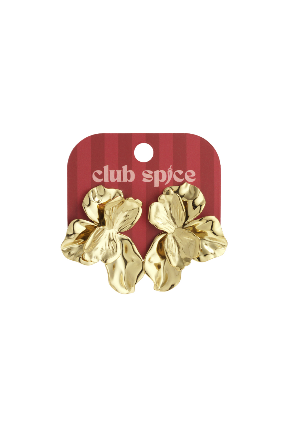 Boucles D'Oreilles Pendantes En Forme De Demi-Fleur Image5