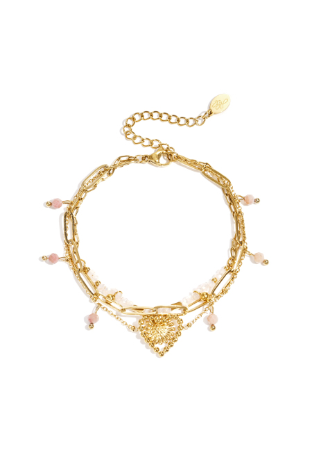 Bracelet à trois perles