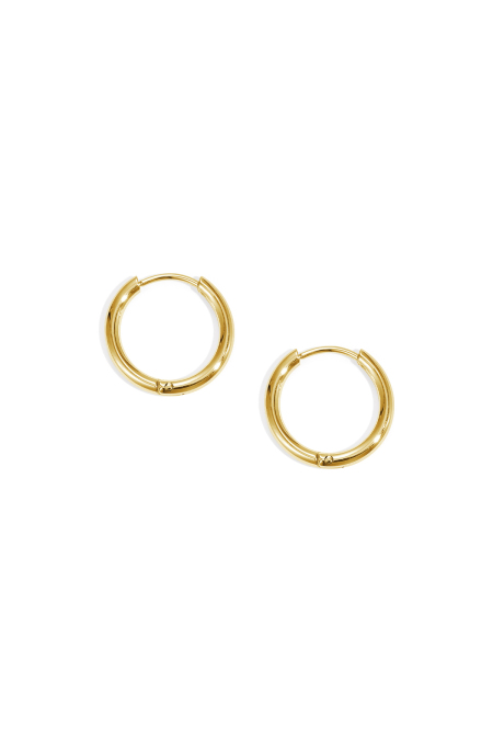 Boucles d'oreilles Little Hoops 1,6cm Acier inoxydable