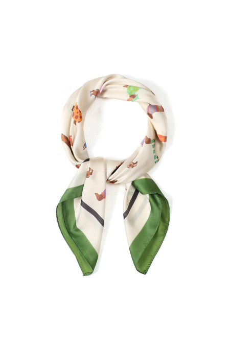 Écharpe d'été en satin
