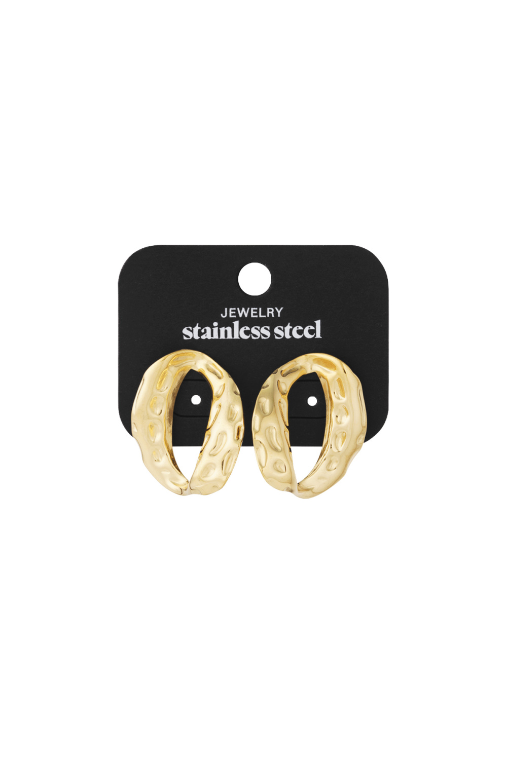 Boucle D'Oreille Lettre O Image4