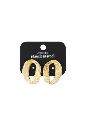 Boucle D'Oreille Lettre O h5 Image4