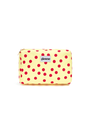 Trousses De Maquillage À Pois En Polyester, Accessoires Quotidiens Décontractés h5 Image4