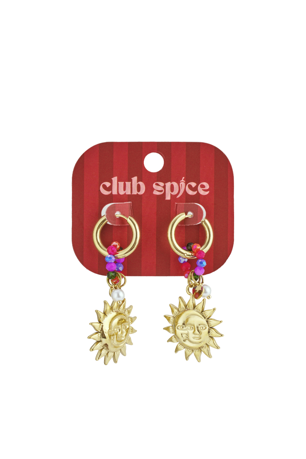 Boucles D'Oreilles Pendantes Soleil Casual Daily Simple Series Bijoux Pour Femmes h5Image5