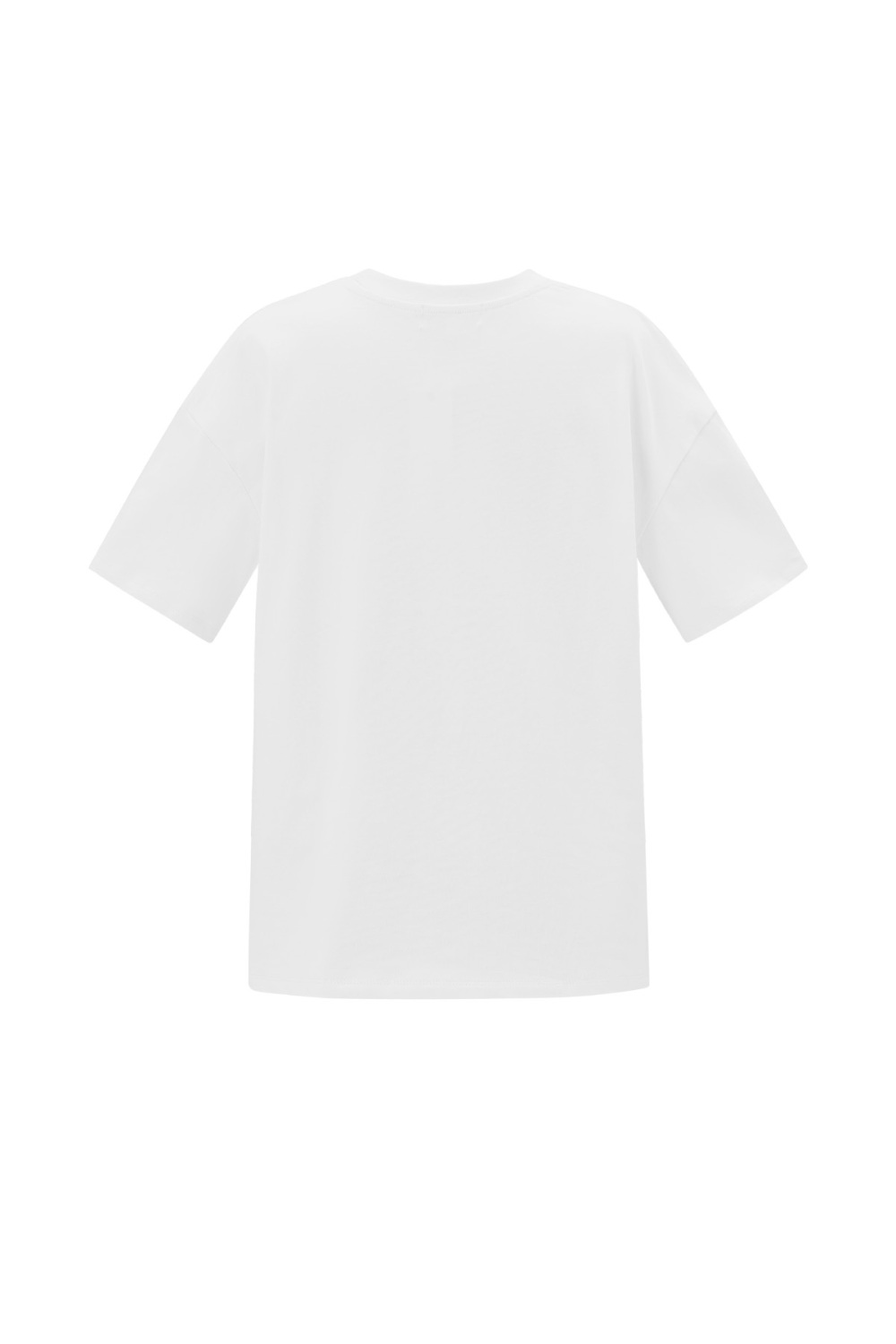 Cotton T-Shirt Femme Casual Letters h5Image3