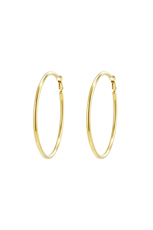 Boucles D'Oreilles Créoles Basiques h5