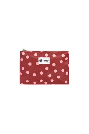 Trousses De Maquillage À Pois En Polyester, Accessoires Quotidiens Décontractés h5 
