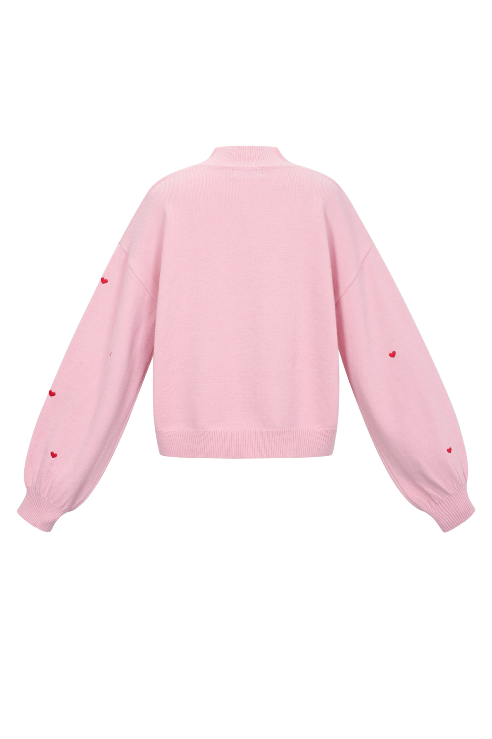Pull Tricoté À Cœurs Image3