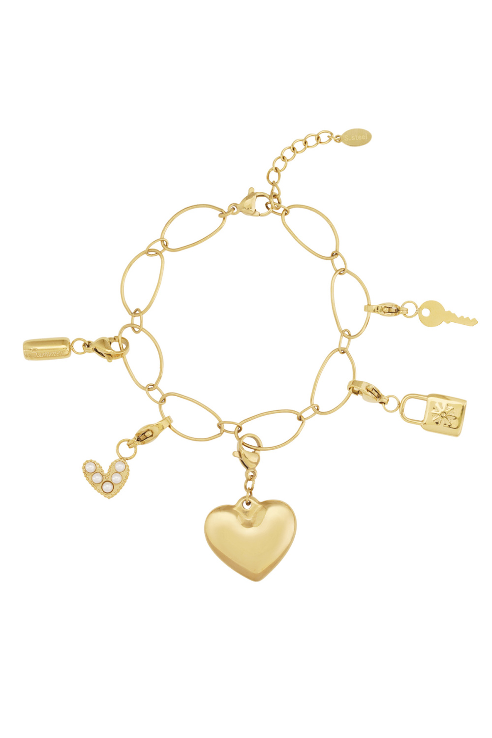 Bracelet Diy Grand Coeur Image6