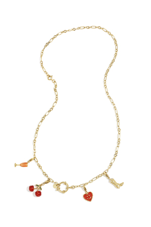 Collier Et Bracelet 2 En 1 Avec Maillons De Tailles Différentes h5 Image4