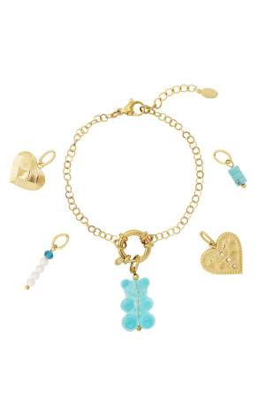 Bracelet Diy En Forme D'Ourson En Gélatine h5