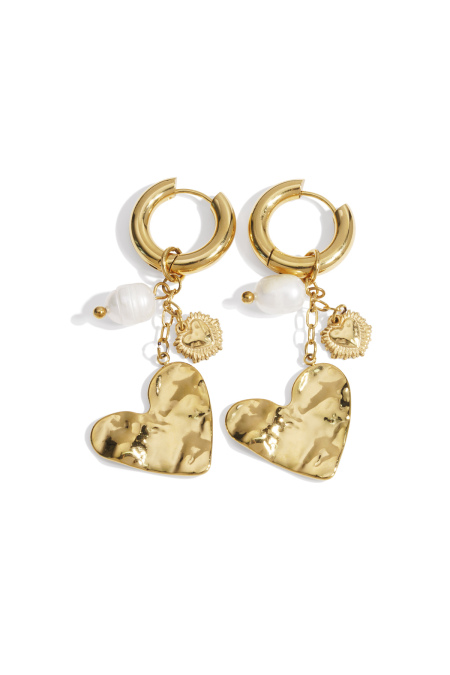 Boucles d'oreilles Dévoué à toi