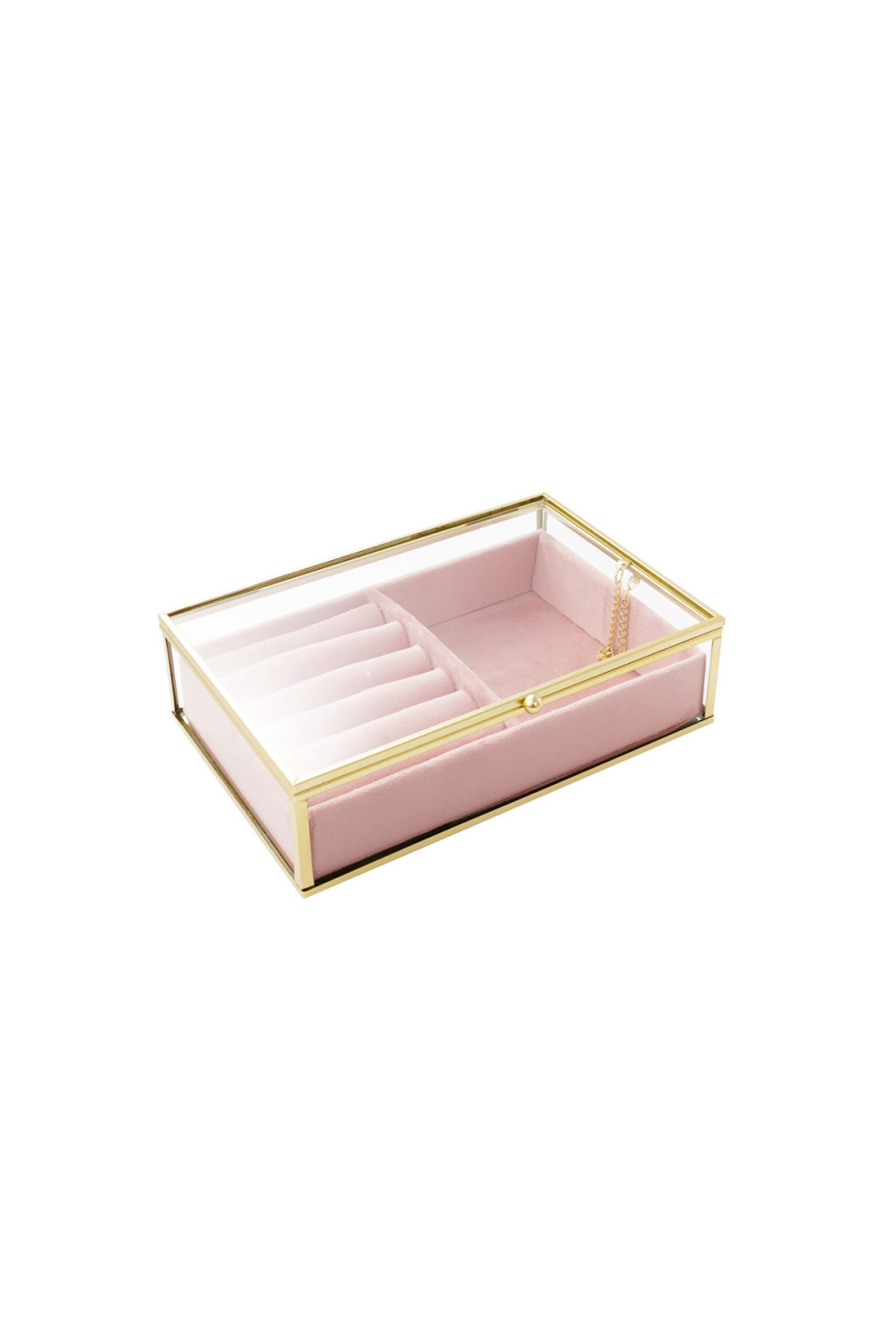 Présentoir En Verre À Deux Compartiments Image2