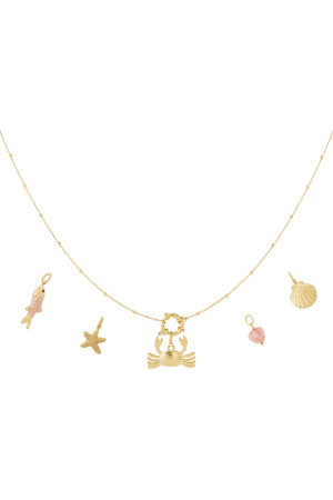 Collier Diy En Forme De Crabe h5 
