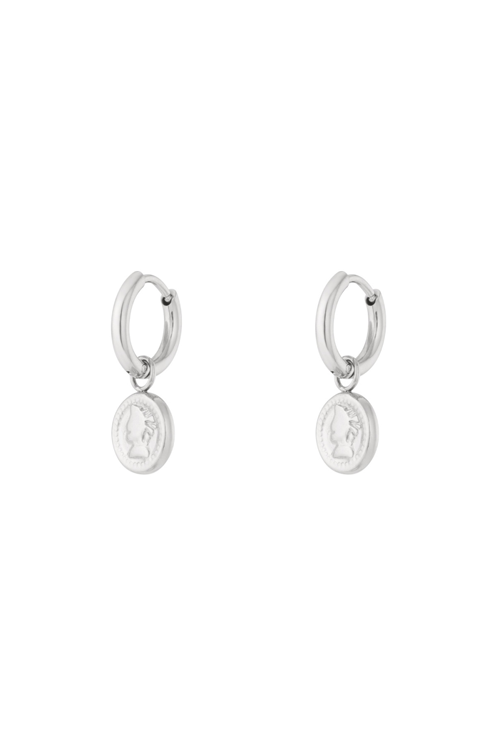 Boucles D'Oreilles Pièces De Monnaie Muse h5Image3