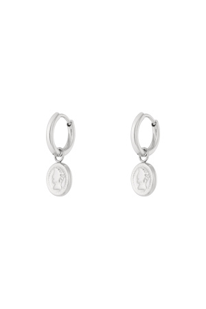 Boucles D'Oreilles Pièces De Monnaie Muse h5 Image3