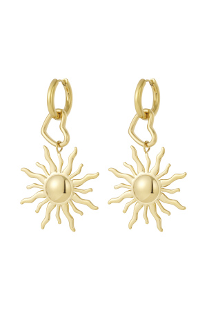 Boucles D'Oreilles Warm Sunrays h5 