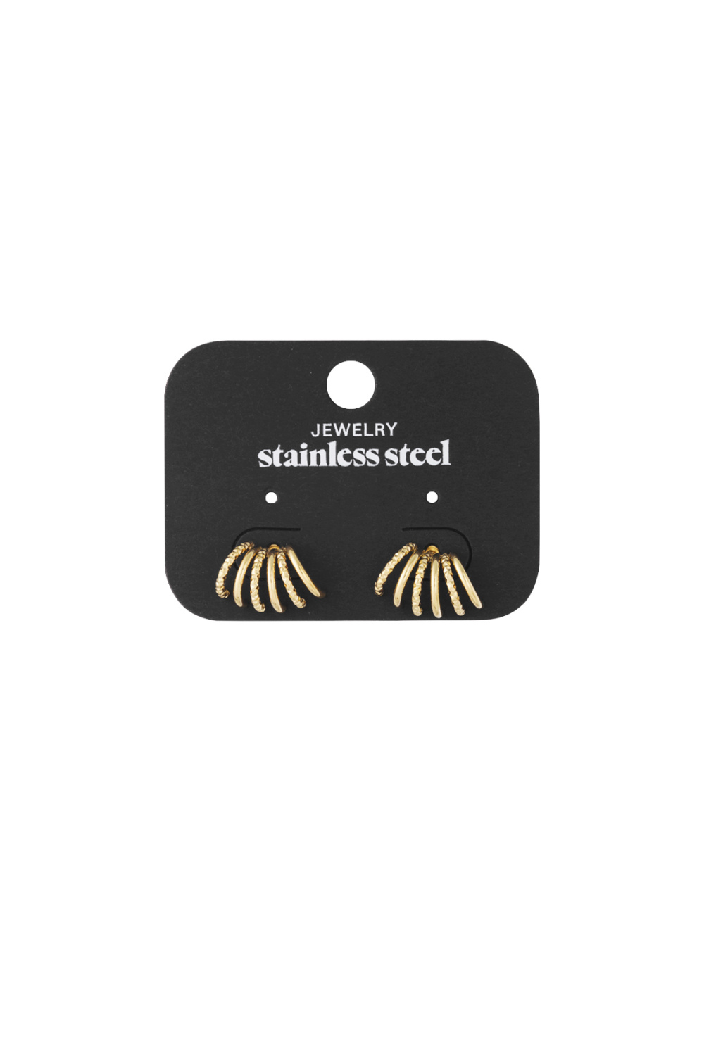 Boucles D'Oreilles À Tige En Acier Inoxydable, Style Géométrique, Décontracté, Simple, Pour Femme Image4