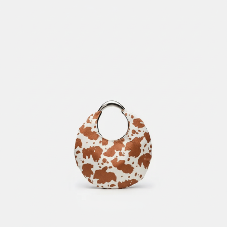 Sac à main rétro simple en PU pour femme, 1 pièce, blocage des couleurs