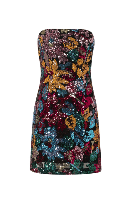 Robe bustier Nuit Tropicale 2