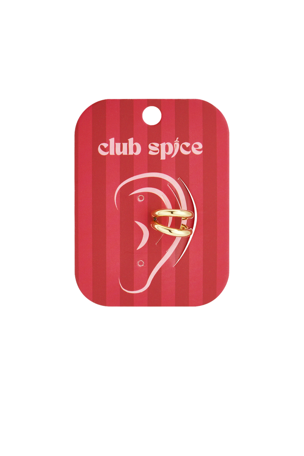 Boucles D'Oreilles En Acier Inoxydable, Lignes Simple Daily Simple Series, Bijoux Pour Femmes Image4