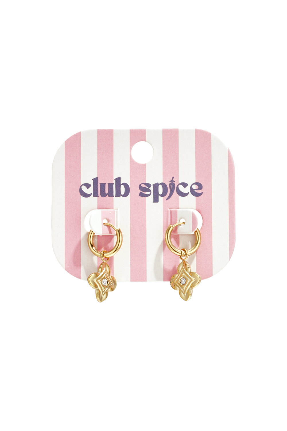 Boucles D'Oreilles Pendantes En Acier Inoxydable, Motif Floral, Collection Daily Simple, Bijoux Pour Femmes Image3