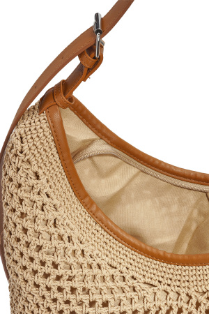 Sacs De Plage Unis En Coton Pour Les Vacances/Accessoires De Plage h5 Image5