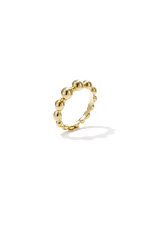 Bague Imposante Ornée De Perles h5 