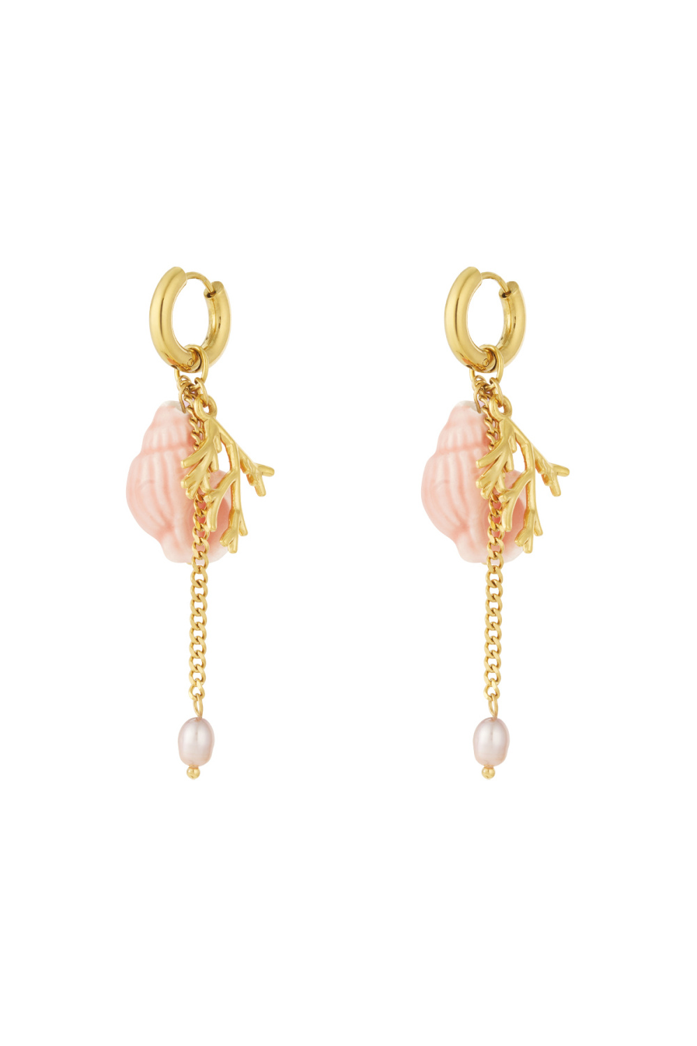 Boucles D'Oreilles Coral Vibes Image3