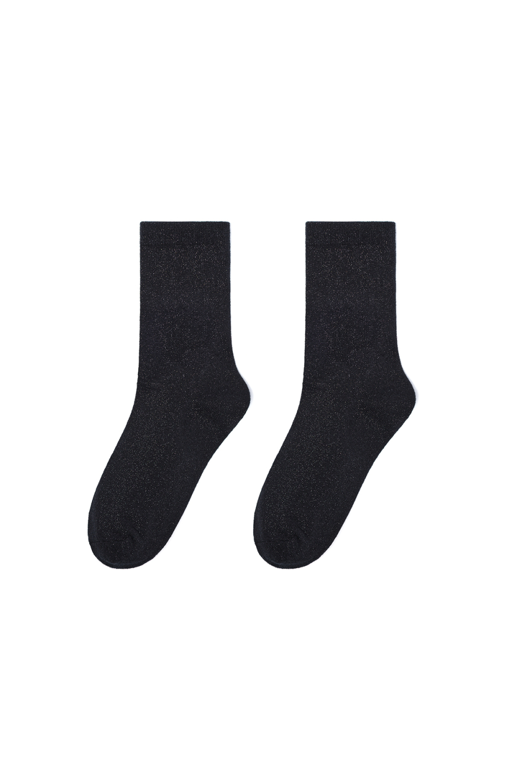 Chaussettes Mi-Mollet En Coton, Couleur Unie, Style Décontracté, Coupe Polyvalente Image4