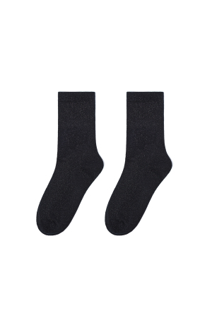 Chaussettes Mi-Mollet En Coton, Couleur Unie, Style Décontracté, Coupe Polyvalente h5 Image4