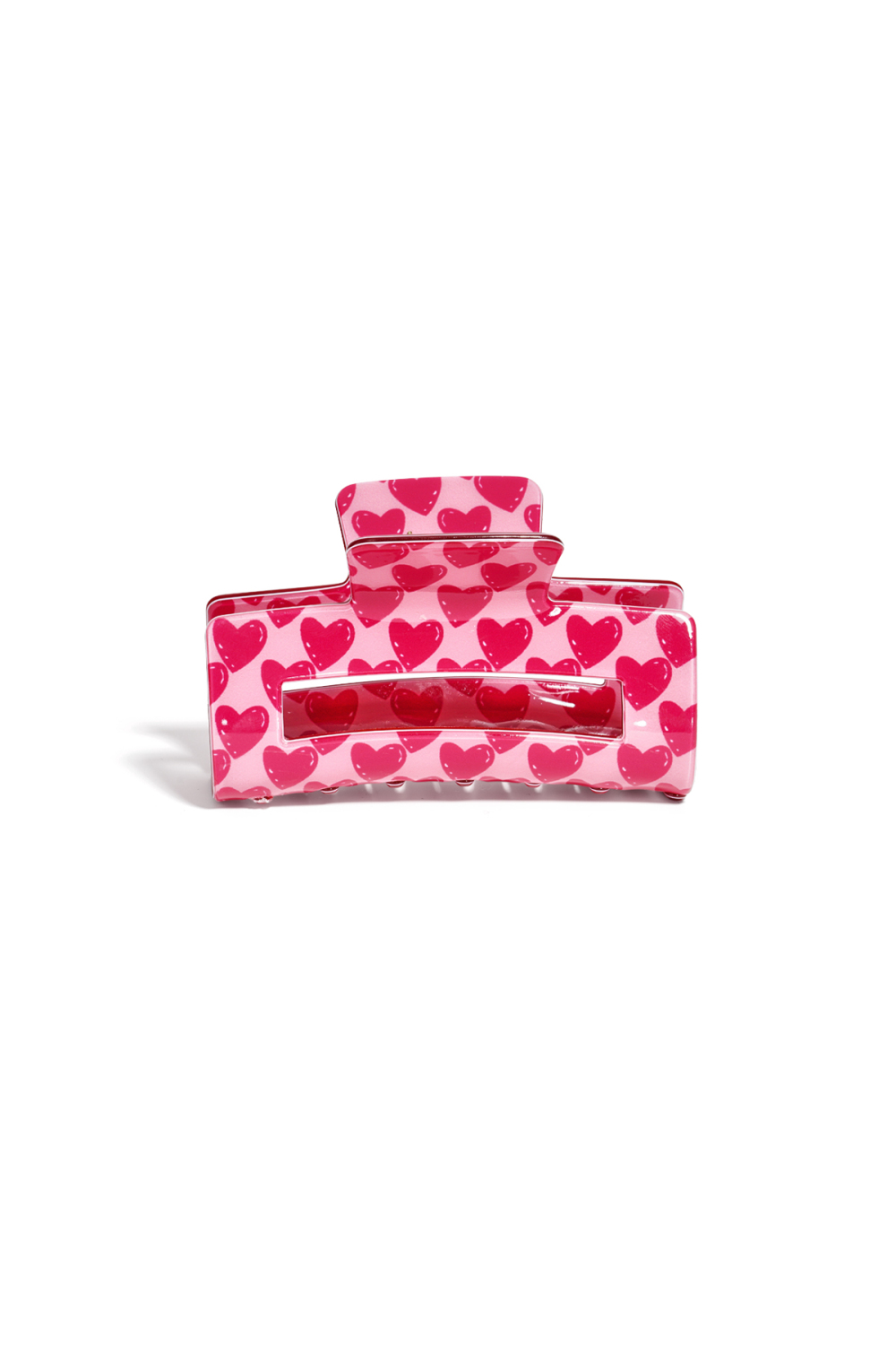 Pinces À Cheveux En Forme De Cœur, Accessoires Décontractés En Acrylique Pour La Saint-Valentin Image2