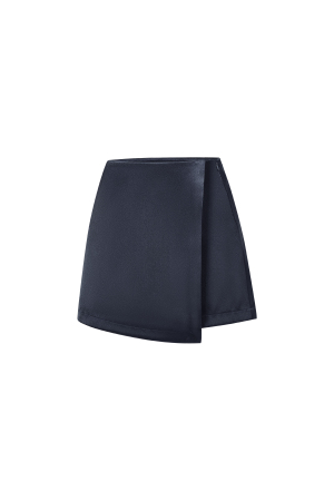 Tissu Polyester Fibre Femme Pantskirt Casual Couleur Unie Automne/Hiver h5 Image2