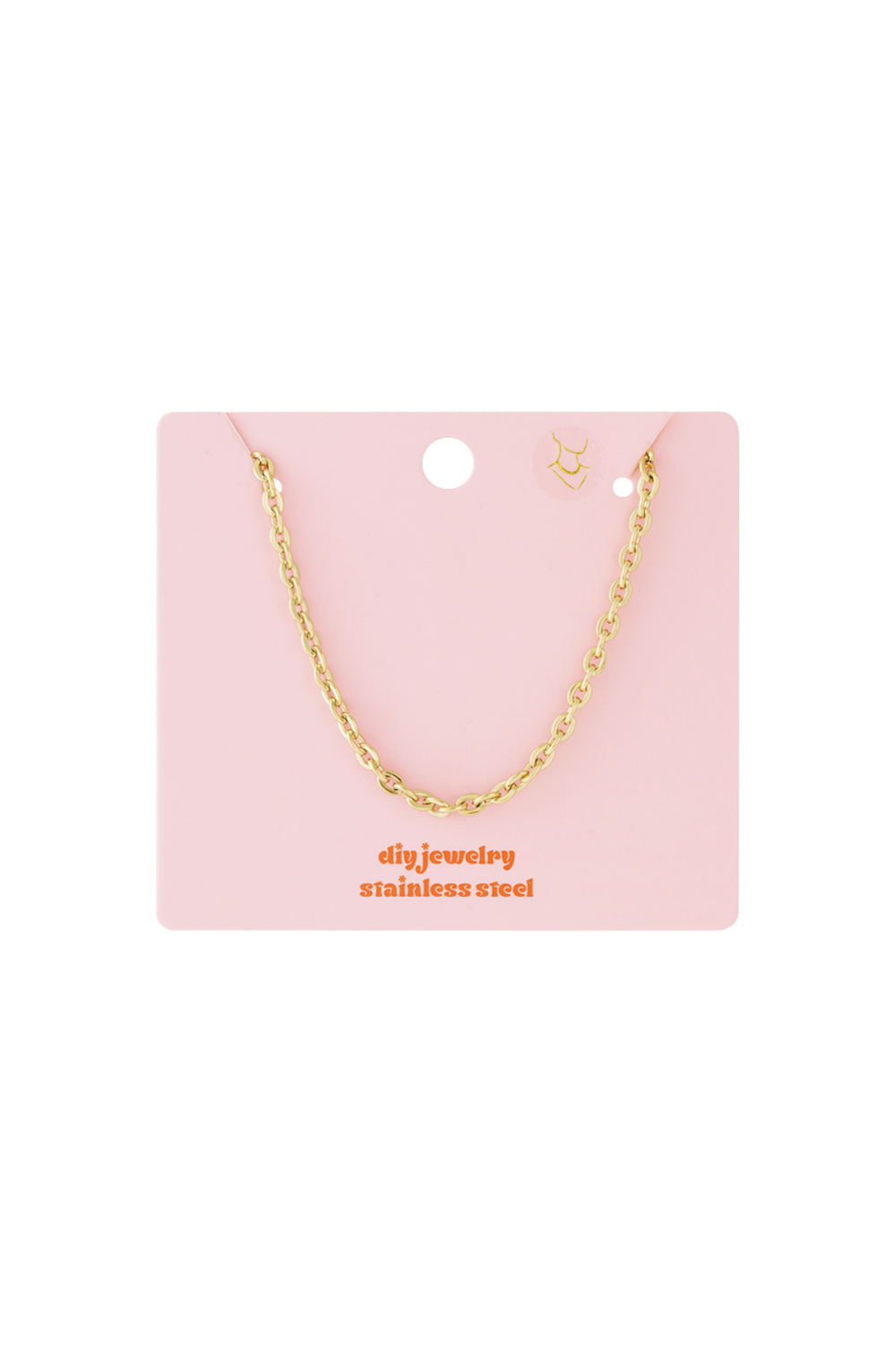 Colliers En Acier Inoxydable, Chaîne Diy, Série Simple Et Quotidienne, Bijoux Pour Femmes Image4