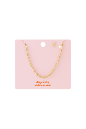 Colliers En Acier Inoxydable, Chaîne Diy, Série Simple Et Quotidienne, Bijoux Pour Femmes h5 Image4