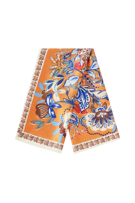 Écharpes d'été Fleur Décontracté Polyester Accessoires quotidiens 2