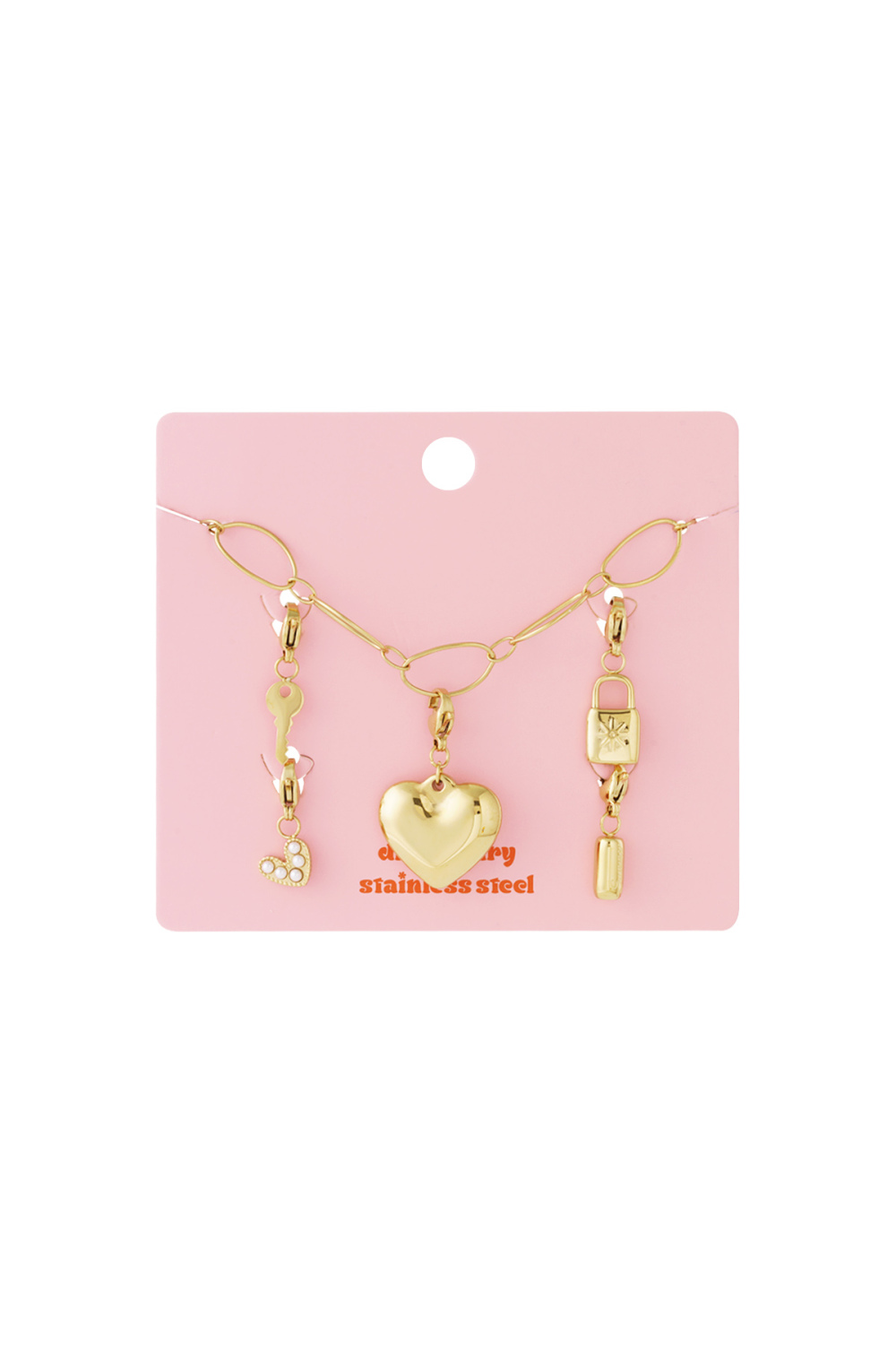 Collier Diy Grand Coeur Image3