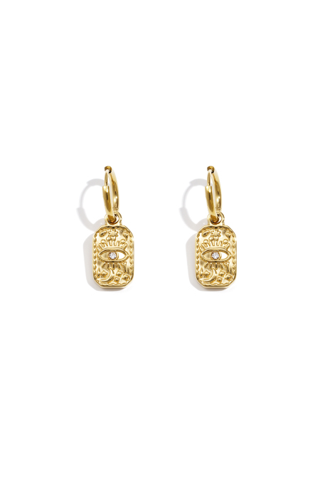 boucles d'oreilles look mystique
