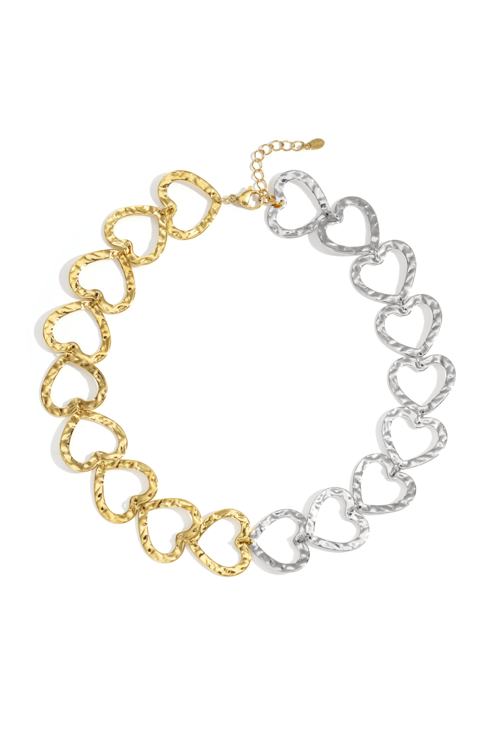 Colliers Chaîne En Acier Inoxydable, Série Cœur, Décontracté, Quotidien, Simple, Bijoux Pour Femmes 