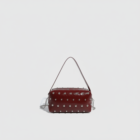 Sac bandoulière femme 1 pièce, collection Punk Rivet PU