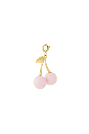 Breloque Bijou Cerise Rose h5 