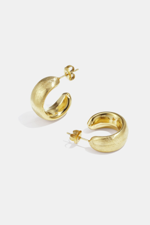 Boucles D'Oreilles Créoles Cercle Casual Daily Simple Series Bijoux Pour Femmes h5 