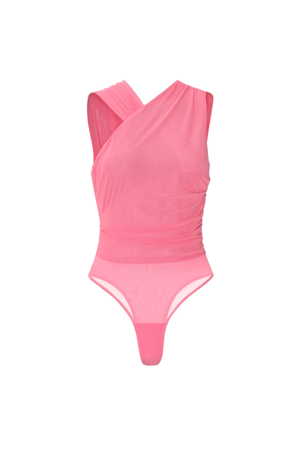 Body Shaping En Spandex À Épaule Unique Conception Contour 