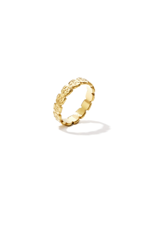 Bague À Motif Floral h5 